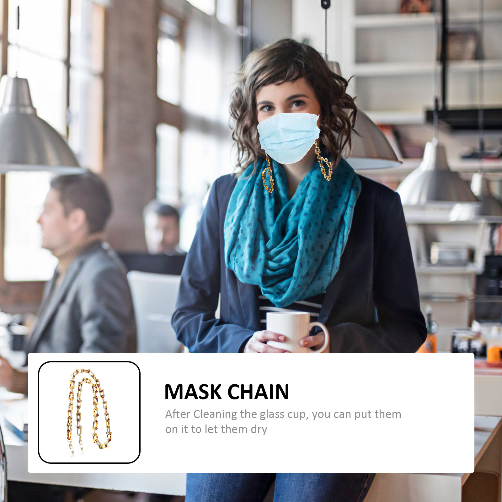 Premium Horsehoof Resin Mask C – обзор и цена Mask Chain Holder