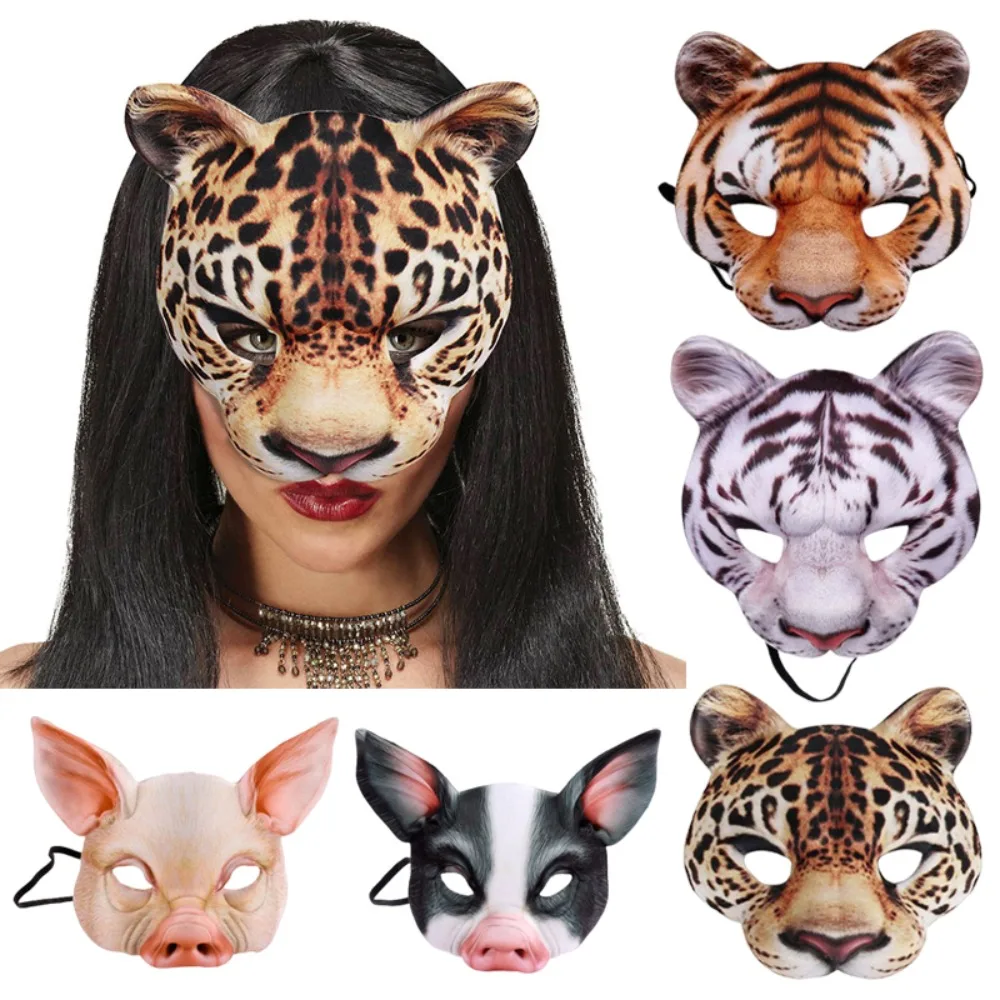 3D Animal Mask Halloween Masqu – обзор и цена Respirator Half Face
