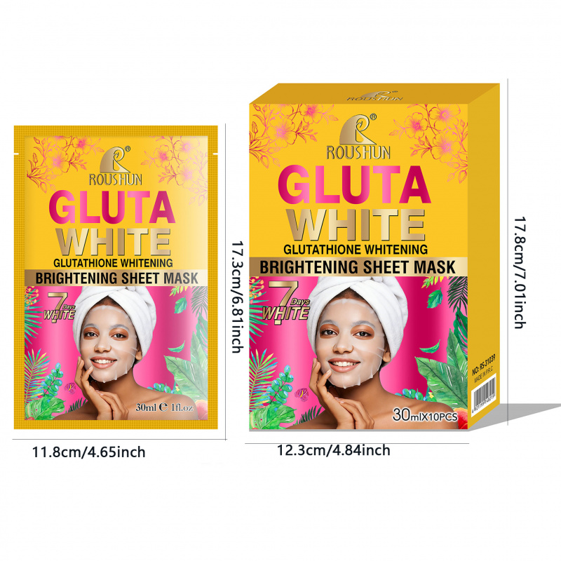 Gluta White Facial Mask Facial – обзор и цена Face Mask Storage Box