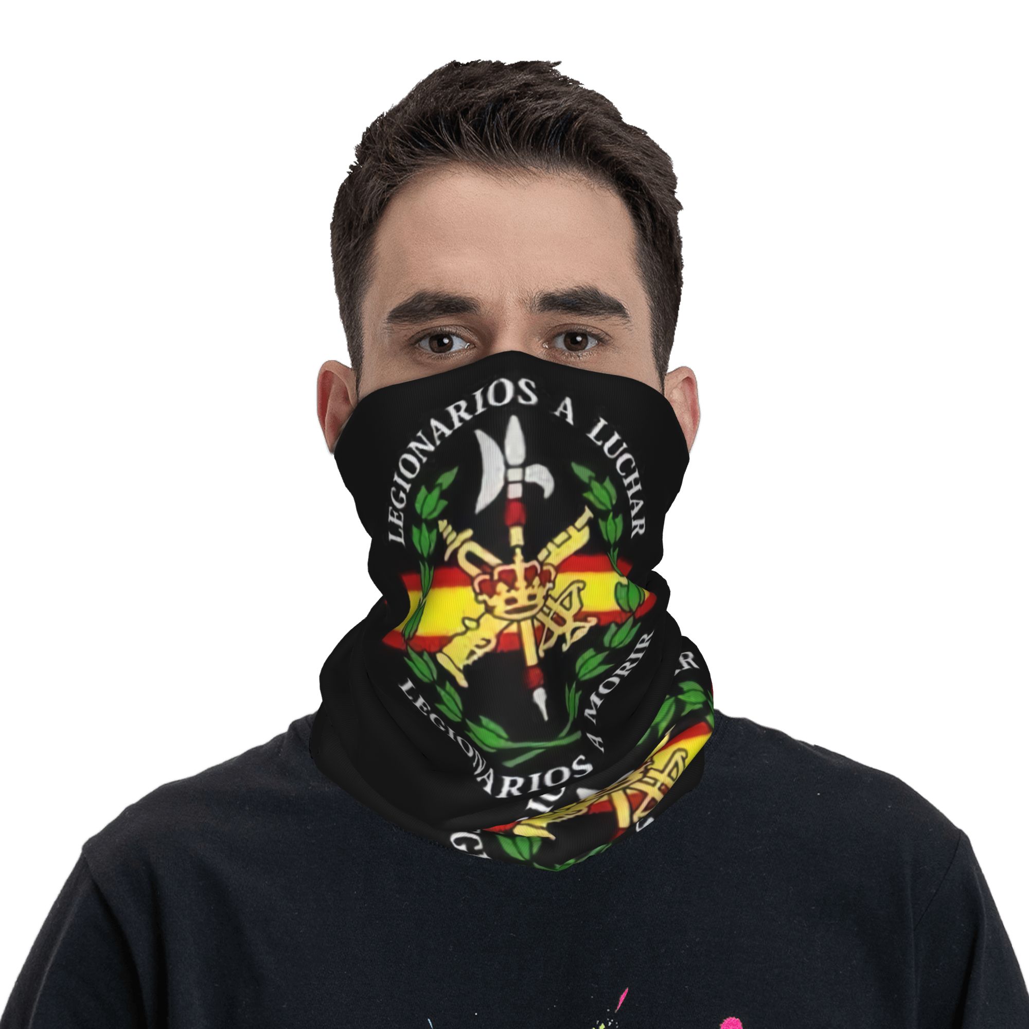 Custom Spanish Legion Bandana  – обзор и цена Neck Gaiter Face Cover