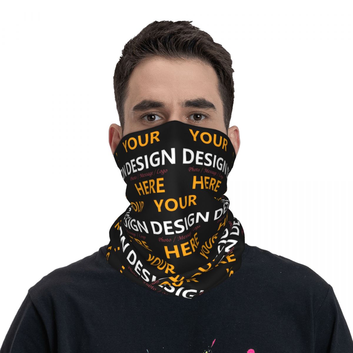 Custom Your Design Here Bandan – обзор и цена Neck Gaiter Face Cover