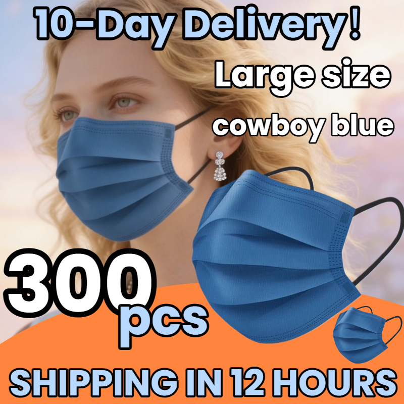 Fast Delivery! 300Pcs Thickene – обзор и цена Disposable Mask Blue