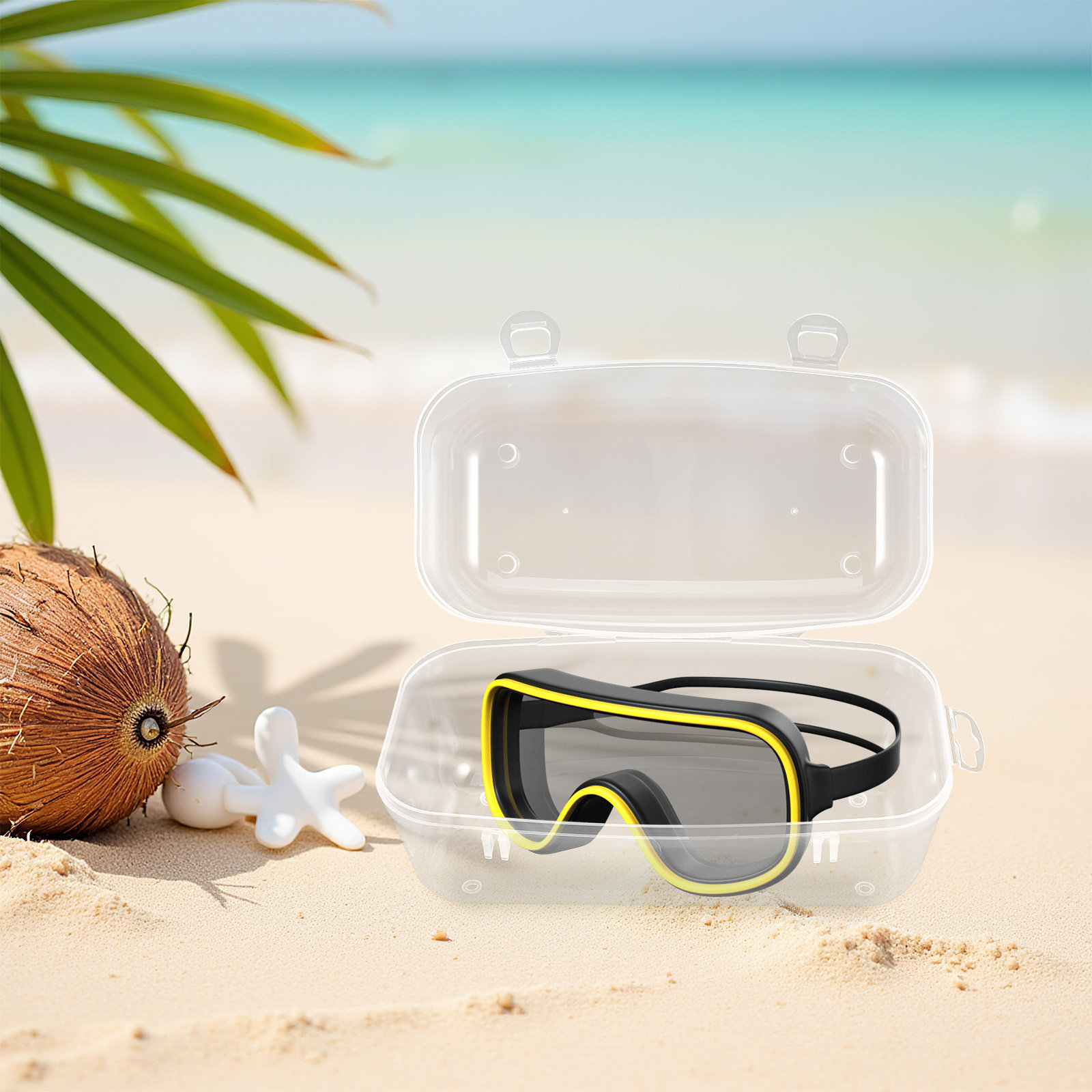 Hard Shell Diving Masks Case W – обзор и цена Mask Case Hard Shell