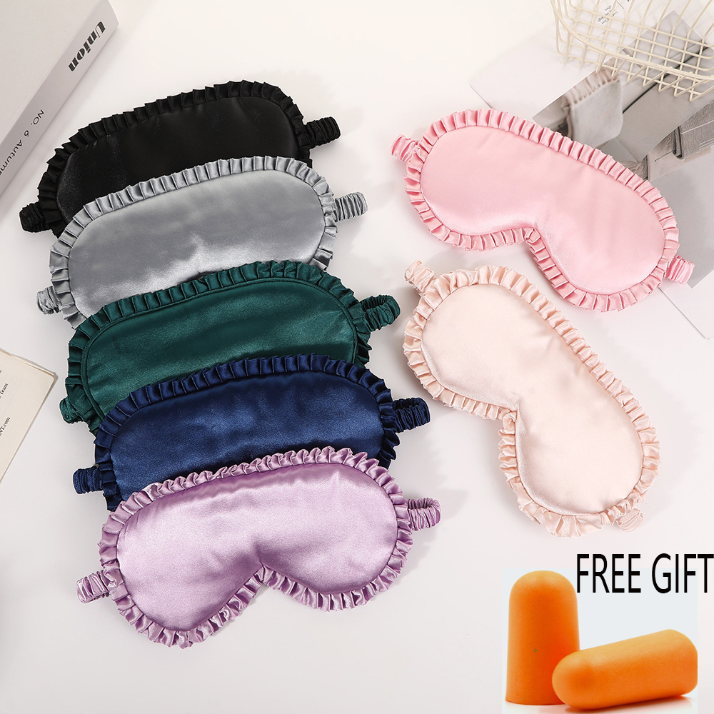 1pcs Premium Silk Eye Mask wit – обзор и цена Mask Lanyard Adjustable