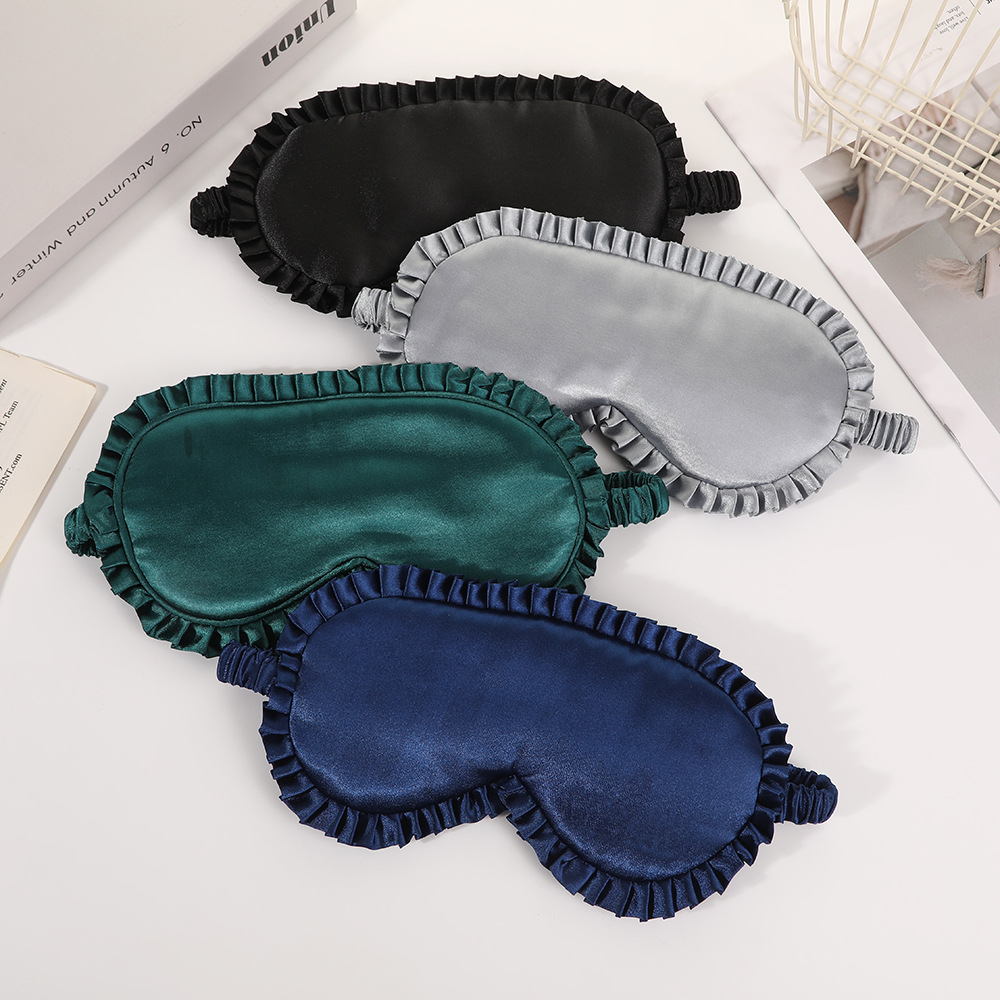 1pcs Premium Silk Eye Mask wit – обзор и цена Mask Lanyard Adjustable