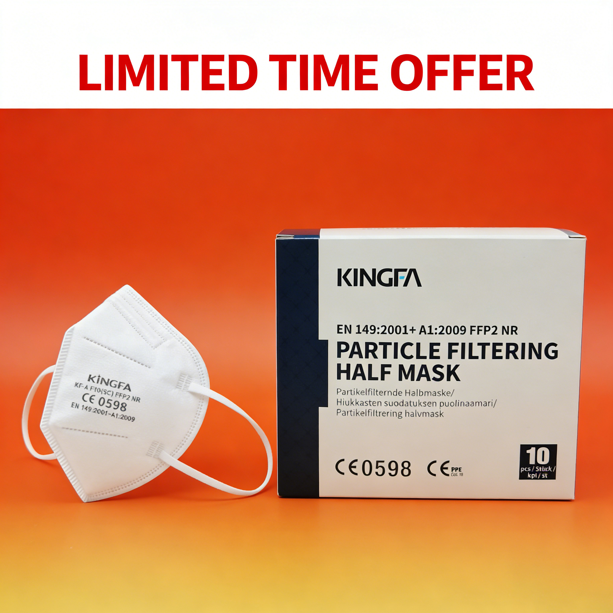 10-100Pcs 5Layer FFP2 Face Mas – обзор и цена Disposable Surgical Mask
