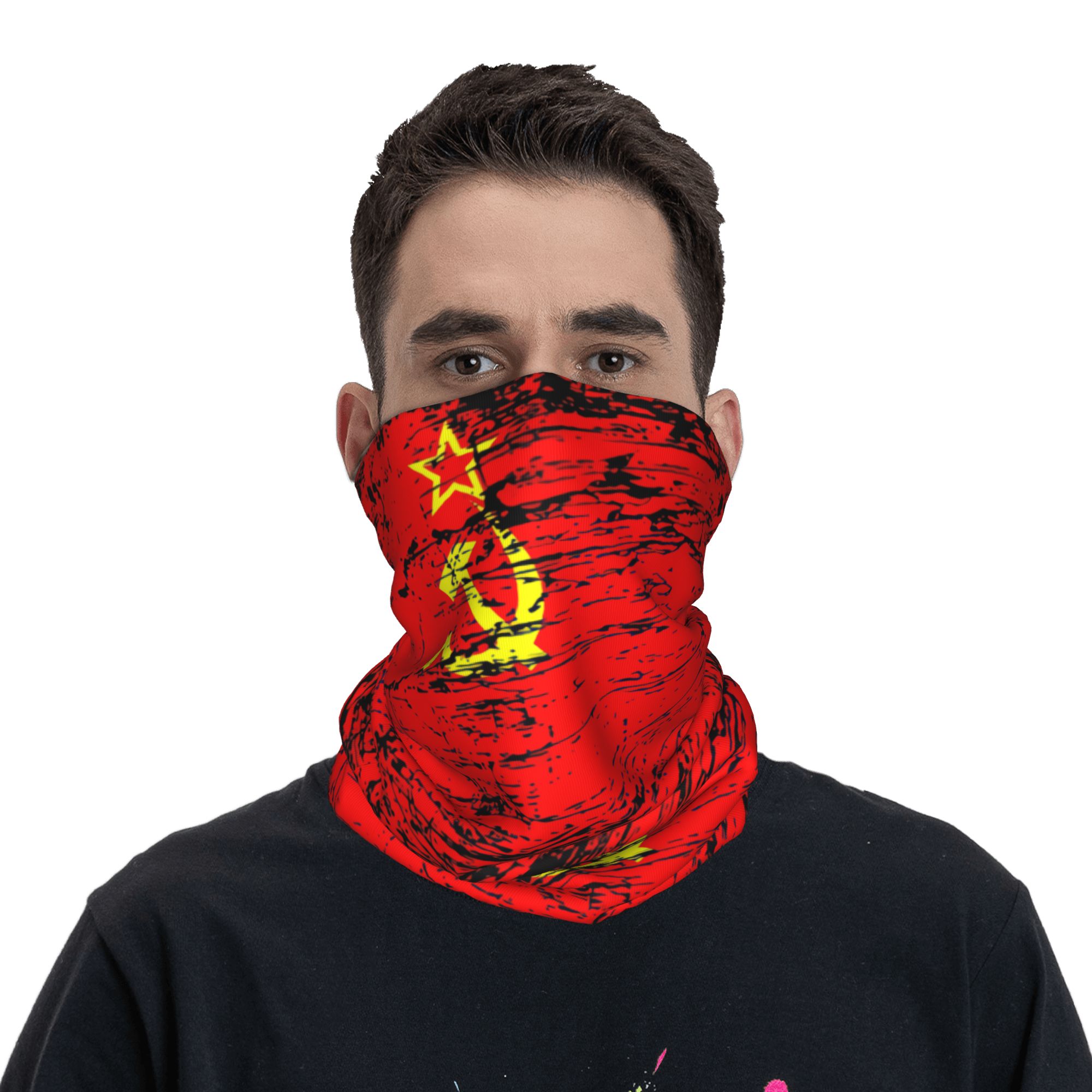 Russian Flag Soviet Union USSR – обзор и цена Neck Gaiter Face Cover