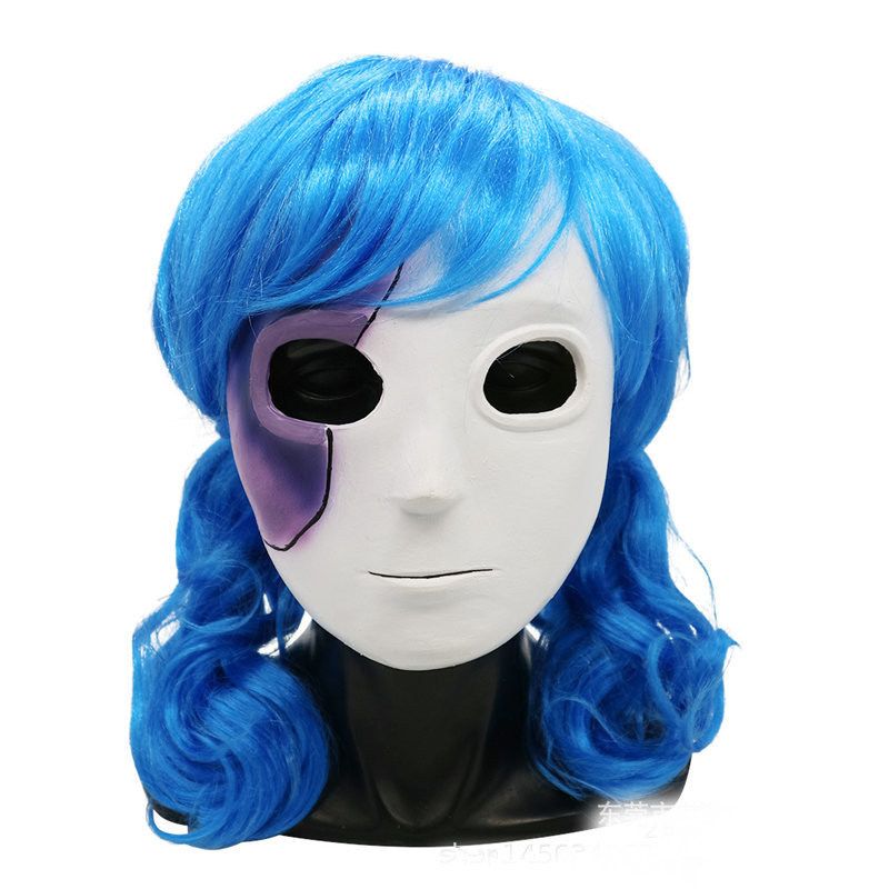 Hot  Anime Game Sally Face Cos – обзор и цена Black Face Mask Pack