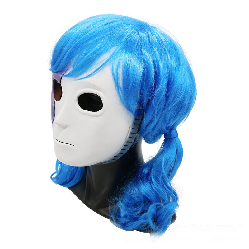 Hot  Anime Game Sally Face Cos – обзор и цена Black Face Mask Pack