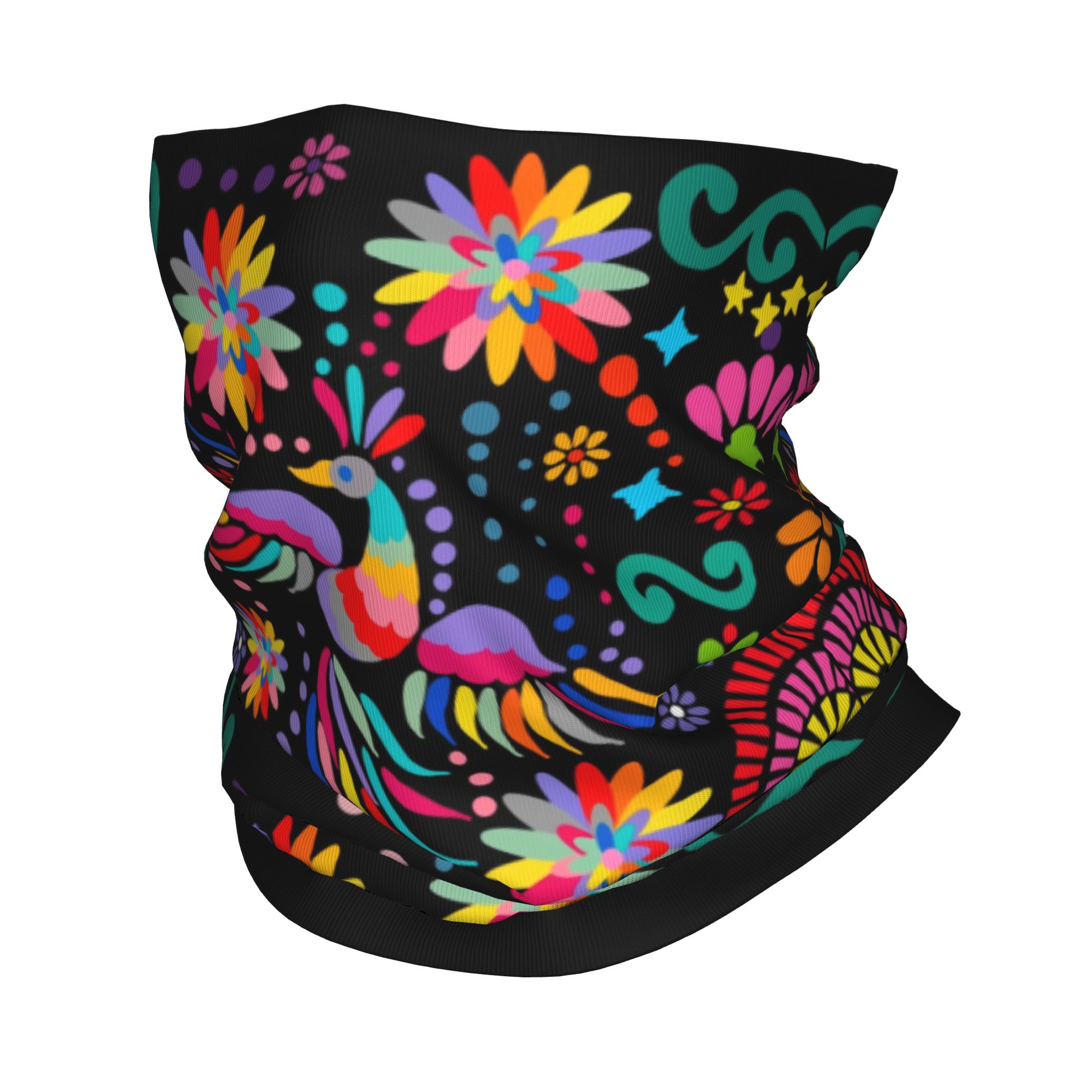 Custom Mexican Floral Flower T – обзор и цена Neck Gaiter Face Cover