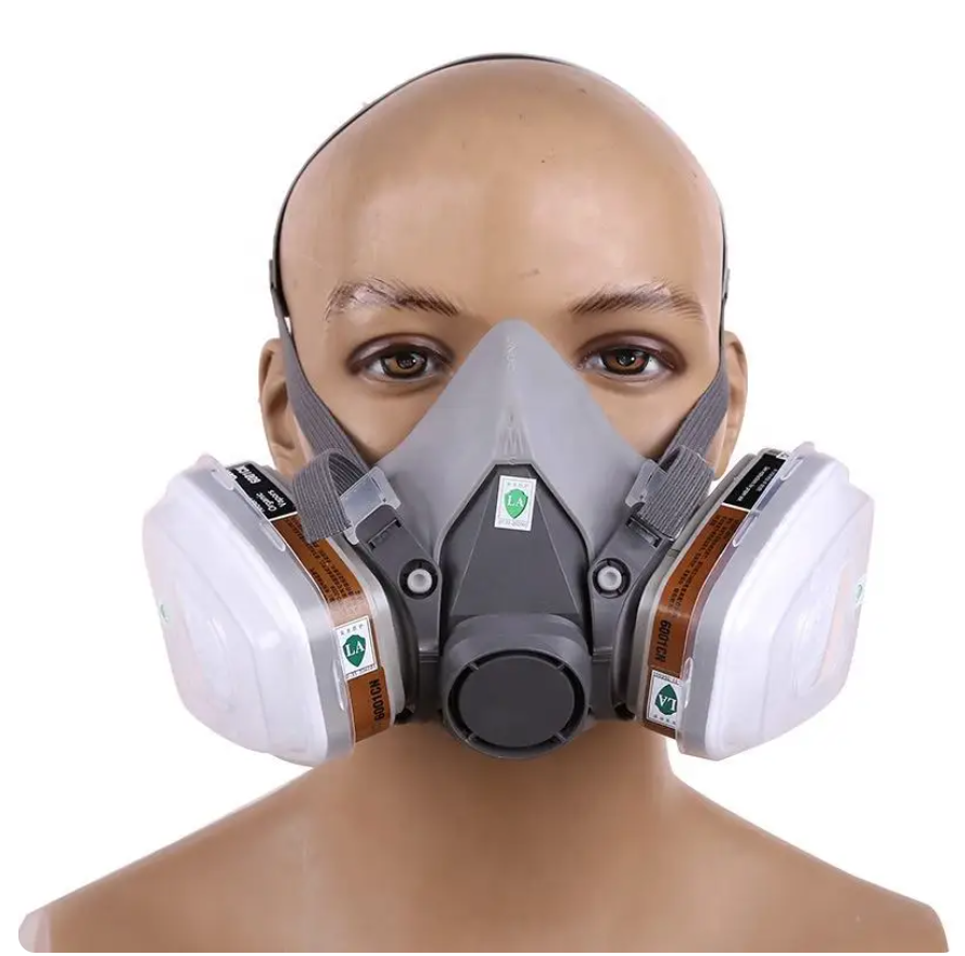 6200 Respirator Dust Gas Mask  – обзор и цена Face Mask Storage Box