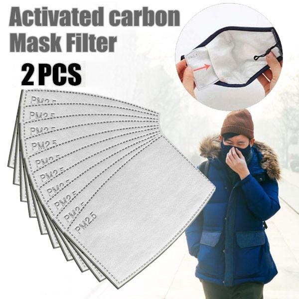 2PCS Mask Filter Element PM2.5 – обзор и цена Pm2.5 Filter Insert