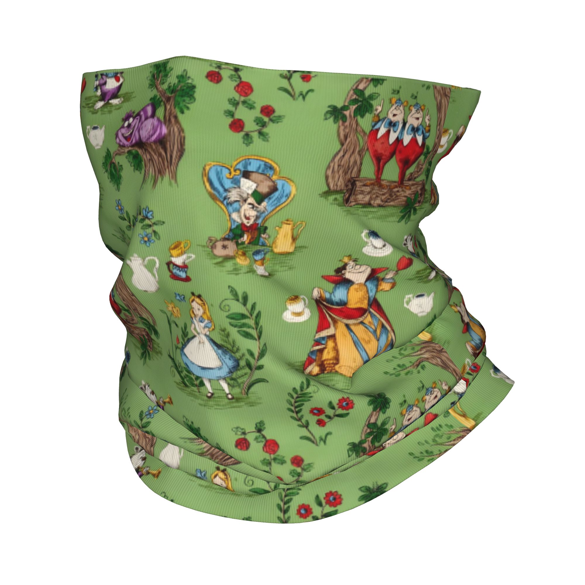 Custom A-Alice in W-Wonderland – обзор и цена Neck Gaiter Face Cover