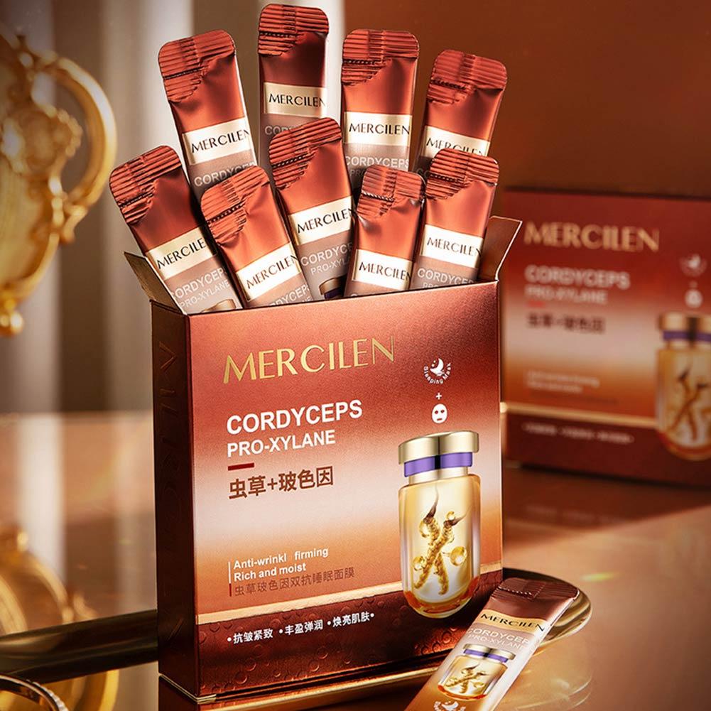 20PCS/box Mercilen Cordyceps P – обзор и цена Face Mask Storage Box