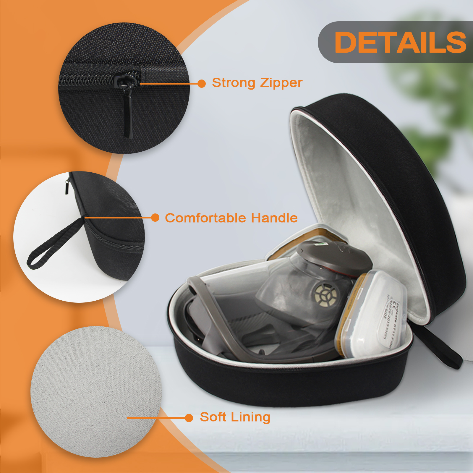 Hard Protective Travel Case fo – обзор и цена Mask Case Hard Shell