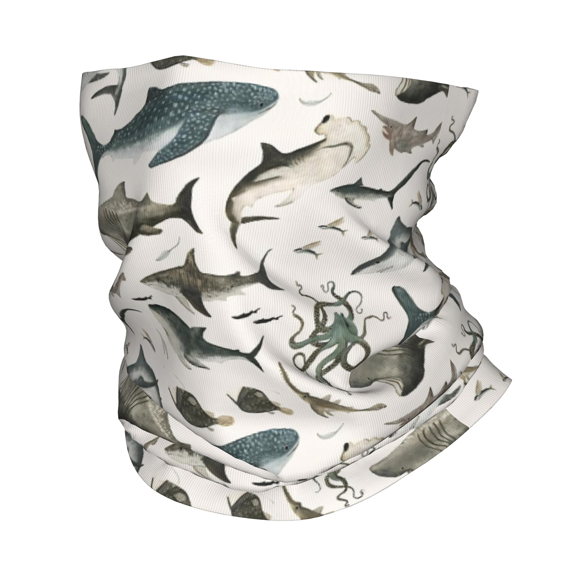 Shark Ocean Animal Sharks Band – обзор и цена Neck Gaiter Face Cover