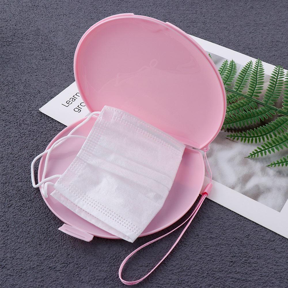 Unisex Portable Semicircle Fac – обзор и цена Face Mask Storage Box