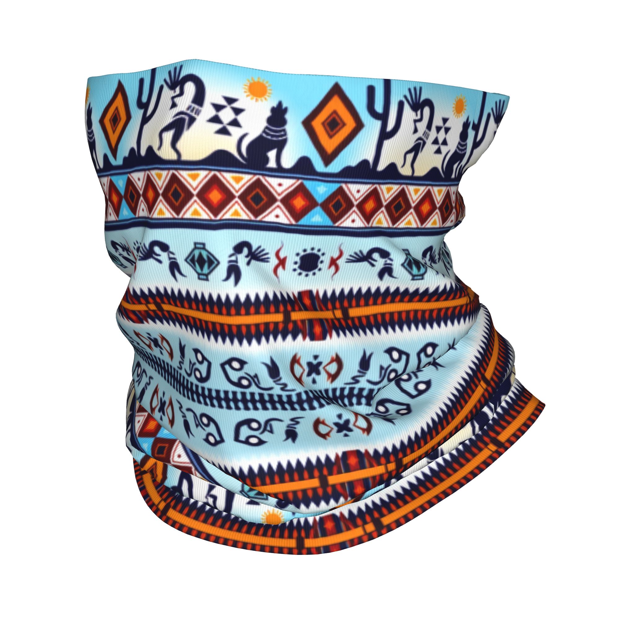 Custom Kokopelli Hohokam Treas – обзор и цена Neck Gaiter Face Cover
