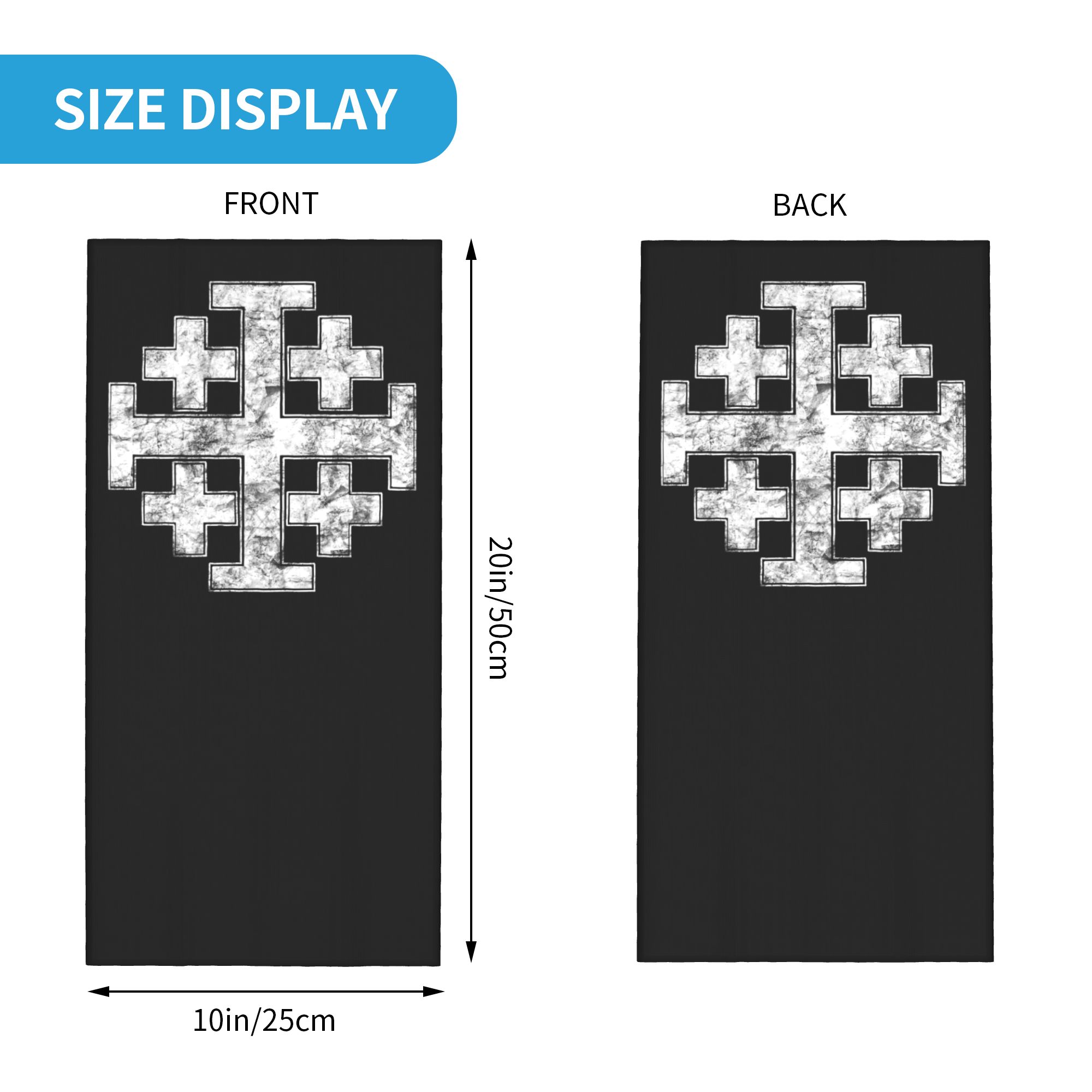 Knight Jerusalem Cross Christi – обзор и цена Neck Gaiter Face Cover